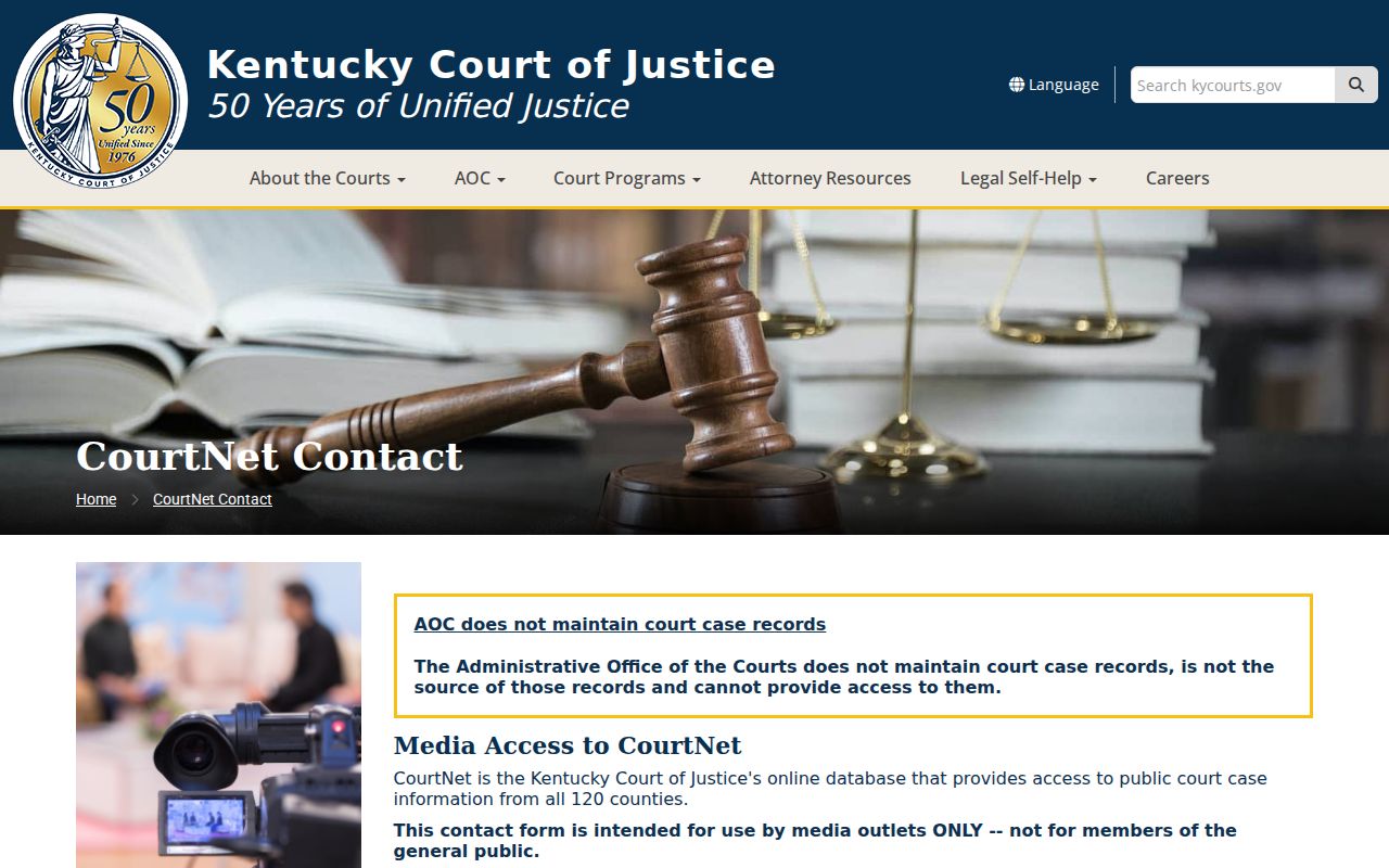 Hart County criminal case records CourtNet contact page