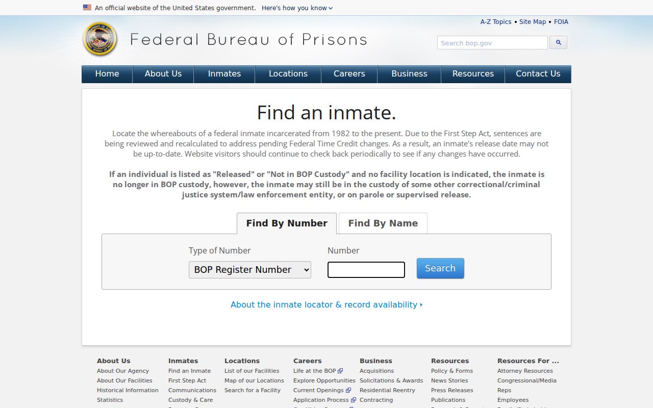 Hart County criminal records federal inmate locator
