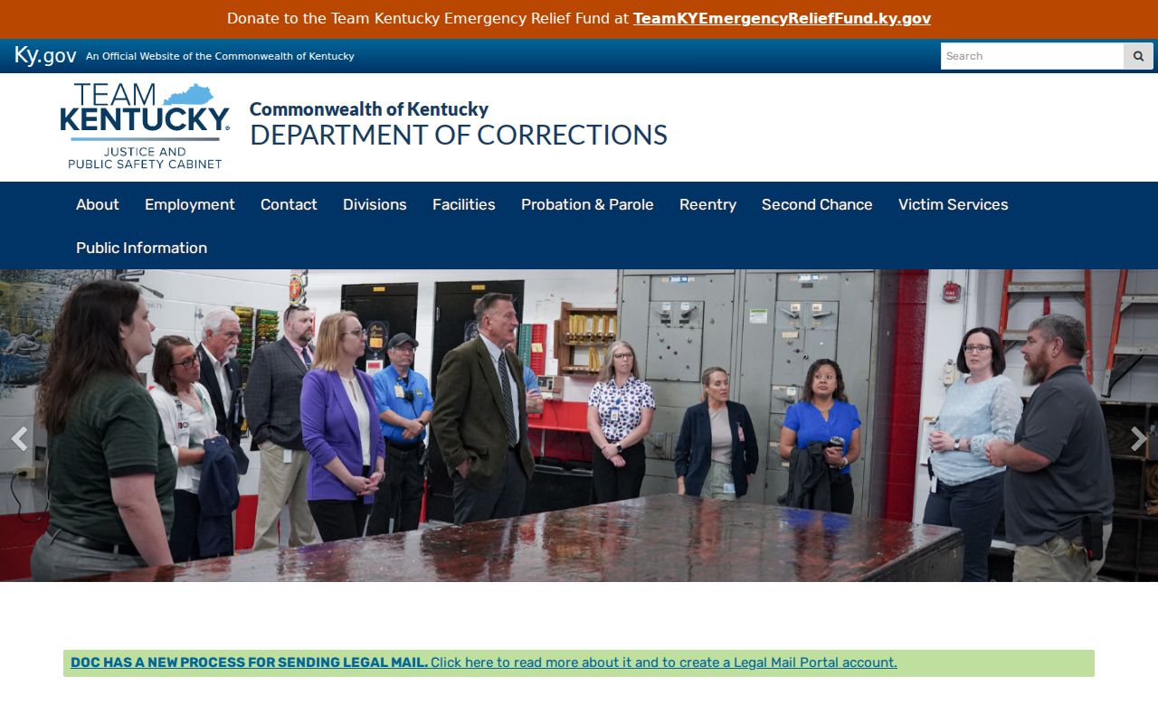 Hart County criminal records Kentucky Department of Corrections