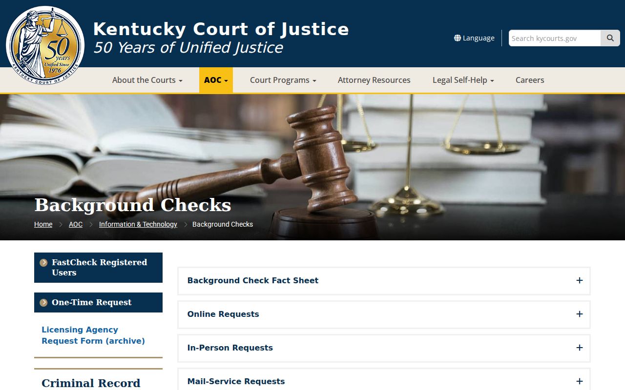 Hart County criminal history Kentucky background check service
