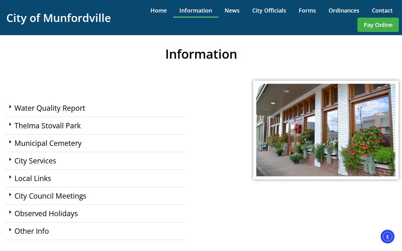 City information source for Munfordville criminal records contacts